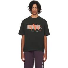 Heron Preston Black 'NYC' Censored T-Shirt BLACK ORANGE