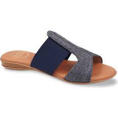 Laced Slides André Assous Noor Raffia Slide