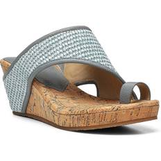 Donald Pliner Gyer Raffia Wedge Sandal -