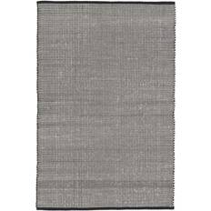 Westwing Collection Handgewebter Wollteppich Amaro Schwarz