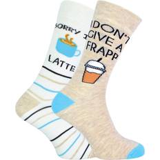 Brown - Unisex Underwear Coffee Socks Set