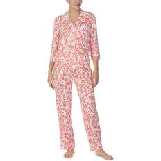 Rosso Pigiama Kate Spade Three Quarter Sleeve Llama Pajama Set