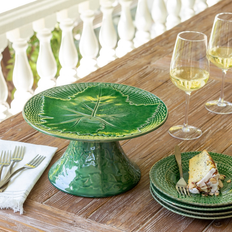 Green Cake Stands Bed Bath & Beyond Glazed Large Cake Stand