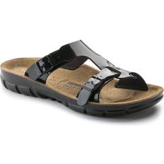 Schnürung - Schwarz Sandalen Birkenstock damen sandale sofia obermaterial-birko-flor futter-vlies fußbett-pu/ Schwarz