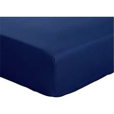 Habitat Cotton Rich Bed Sheet Blue