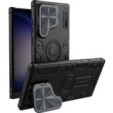 Nillkin Handyhülle für galaxy s24 ultra case cover futeral hülle tasche schwarz