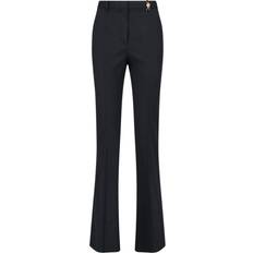 Versace Bukser Versace Uld Flare Bukser - Sort