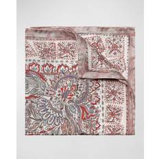 Red Handkerchiefs Eton Paisley Silk Pocket Square