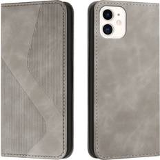 Apple iPhone 11 Wallet Cases GANGXUN iphone 11 Case, PU Leather Flip Cover Magnetic Closure Wallet Card Slots Stand Case,Gray