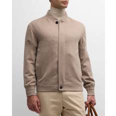 Cashmere Jackets Zegna Men's Oasi Cashmere Elements Blouson Jacket