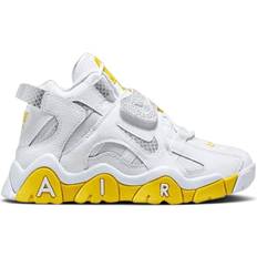 Air Barrage Mid White/Chrome/Yellow Women's