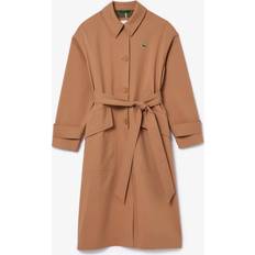 Lacoste Women Outerwear Lacoste Belted Trench Coat