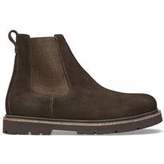 Birkenstock Boots Birkenstock Highwood Slip On Boot Mocha Suede