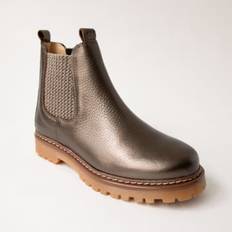 Angulus Classic Chelsea Boot Grey Shine/check Grey Shine Check