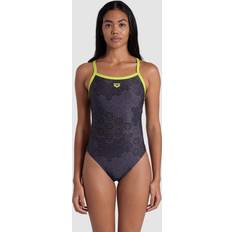 Gris Maillots de bain Arena Maillot de bain 1 pièce femme Challe - Vert