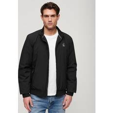 Superdry Mannen Training Harrington - Zwart Grootte