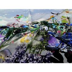 Viscose Fabrics Minerva Minerva Exclusive Lagoon Luxury Viscose Fabrics Multicolour