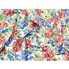 Cotton Fabrics Minerva Poplin Fabrics Blue