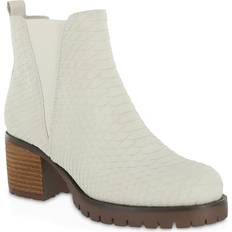 Men - White Chelsea Boots Mia Jody Chelsea Boot Women's White Boots