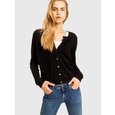 Tommy Hilfiger Cardigans Tommy Hilfiger Women's Solid Button-Up Cardigan Black