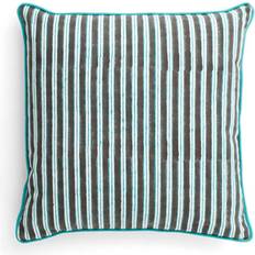 Chamois Kuddar Chamois Stripe Kuddöverdrag Grå (50x50cm)