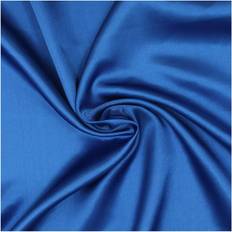 Satin Fabrics Hobbycraft Visage Silky Satin Fabrics Blue