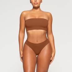 Bronze Bras SKIMS Bandeau Neutral Fits Everybody