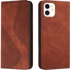 Apple iPhone 11 Wallet Cases GANGXUN iphone 11 Case, PU Leather Flip Cover Magnetic Closure Wallet Card Slots Stand Case,Brown
