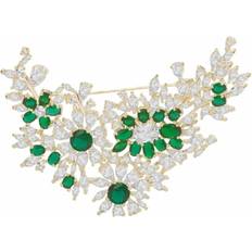Flower Brooch Pin for Women Ladies Corsage Dress Coat Clothing Accessories Wedding Jewelry Prom Party Gift