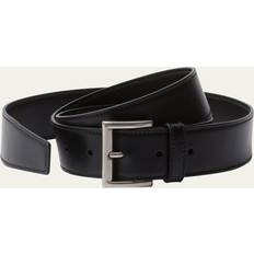 Prada Belts Prada Metal Buckle Calf Leather Belt