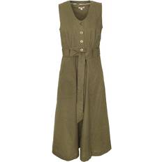 Barbour Women Dresses Barbour Rutherglen Mid Khaki Women's Dress Khaki