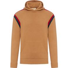 Gucci Homme Vêtements Gucci wool sweater with hood Man Brown