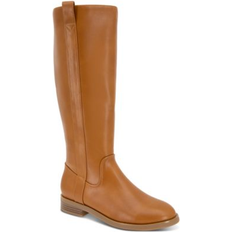 Brown - Unisex High Boots Style & Co Josephine - Cognac Smooth