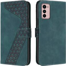 Magnetic Clasp Card Slots Stand Case for Moto G42