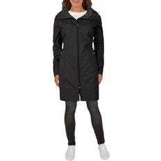 Cole Haan Women's Packable Raincoat Black