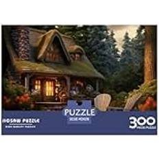 Mysigt hus 1000 jigsaw pussel, premiumkvalitet, för vuxna och barn från 12 års pussel, förstklassig kvalitet intelligens utmaning jigsaw pussel i panoramamamamoformat