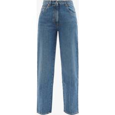 Gucci Jeans Gucci Horsebit High-rise Straight-leg Jeans Womens Denim