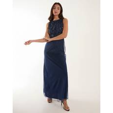 Shirt Dresses Blue Vanilla Embellished Maxi Dress NAVY