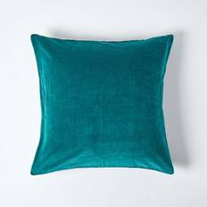 Homescapes Super Soft Coussin de chaise Vert (40x40cm)