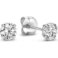 Hvidguld Øreringe Isabel Bernard Earrings Saint Germain De L'Echaude Karat Ear Studs With silver Earrings for ladies unisize