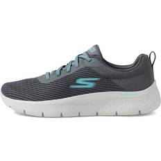 43 ½ - Stickat tyg Promenadskor Skechers Sneaker Go Walk Flex Träkol