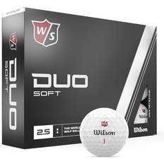 Bianco Palle da golf Wilson Duo Soft Golf Balls White