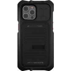 Mobile Phone Cases Element Case Black Ops for iPhone 13 Pro Max Aggressively Rugged, Tactical, and Shockproof iPhone 13 Pro Max with Wallet/Card Holder and Mechanical Kickstand Black EMT-322-252FV-01