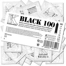 Samtweich Kondome Kondomotheke Black 100-pack