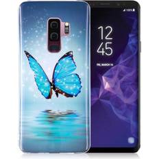 Samsung Butterfly Läder Galaxy S9 Plus Fodral