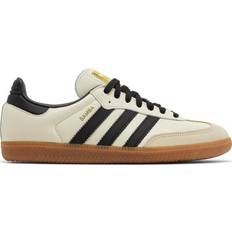 Adidas Beige - Damen Schuhe Adidas Samba OG W - Cream White/Core Black/Sand Strata