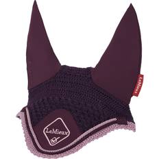 Bonnets pour chevaux LeMieux Bonnet anti-mouches pour cheval Classic Violet