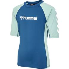 Hummel Mädchen UV-Bekleidung Hummel Fiji Swim Tee - Dark Denim (223327-7642)