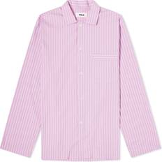 Purple - Unisex Sleepwear Tekla Sleep Shirt Purple Pink Stripes Purple Pink Stripes