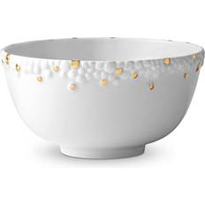 L'Objet Mojave Cereal Bowl Gold White